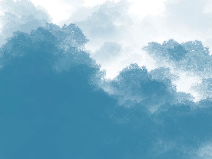 تصویر آسمان آبی فانتزی